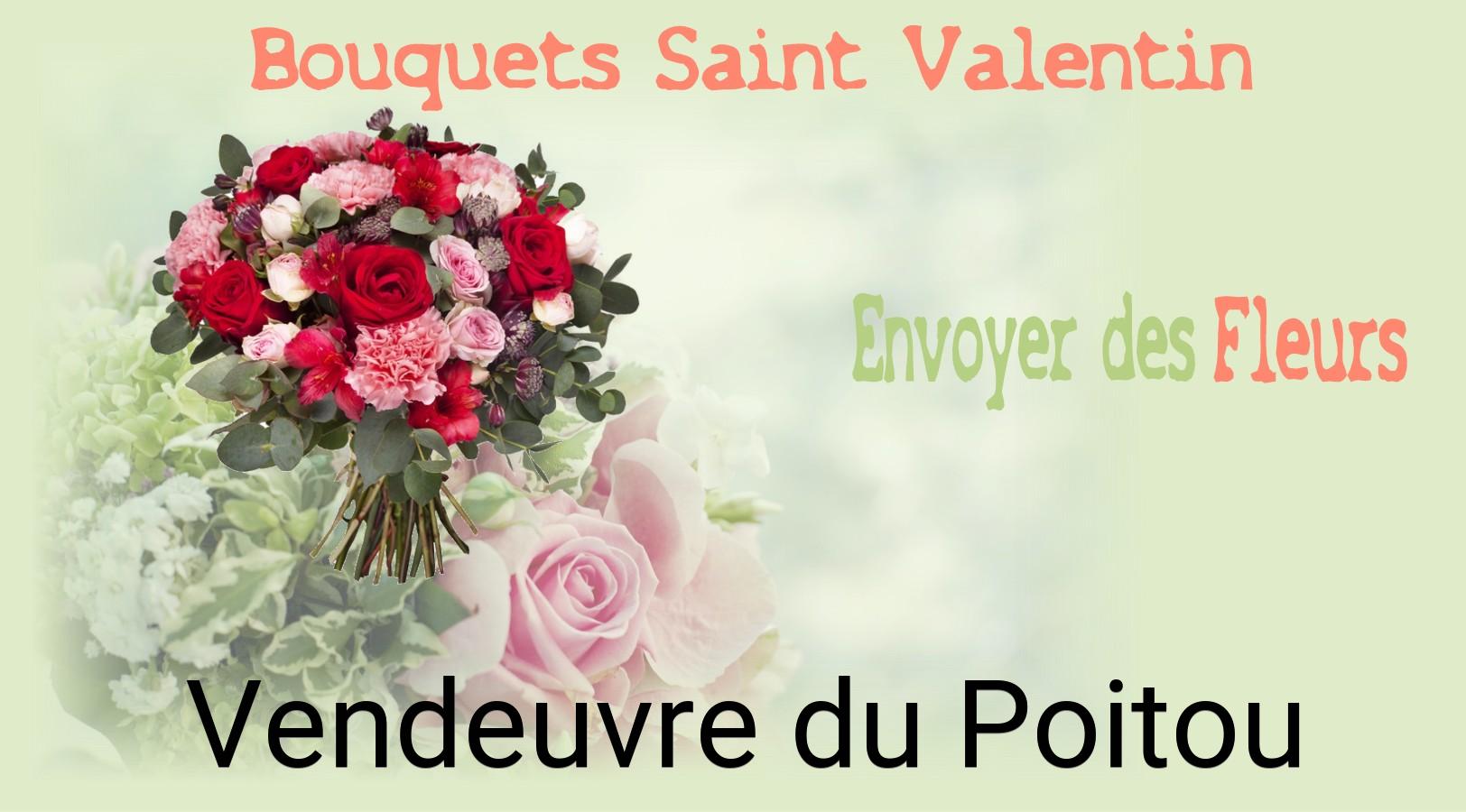 Roses de Saint-Valentin livrées à Vendeuvre-du-Poitou